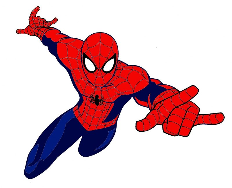 Spider man рисунок