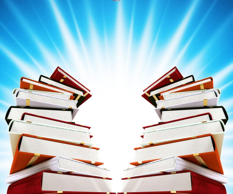 Фон для презентации книги и библиотека