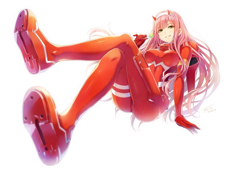 Zero two из Darling in the FRANXX