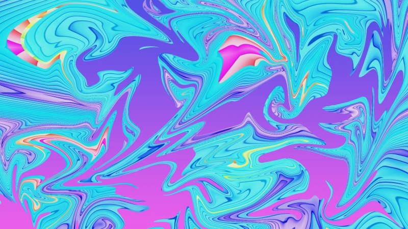 Красочные разводы
