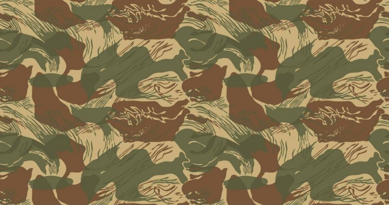 Rhodesian Camouflage pattern