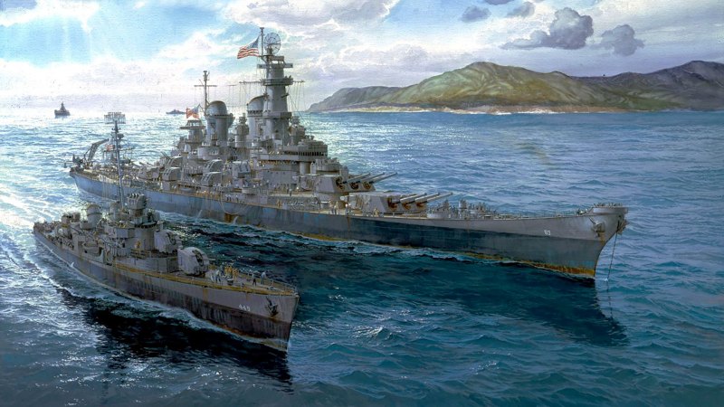 Линкор Миссури в World of Warships