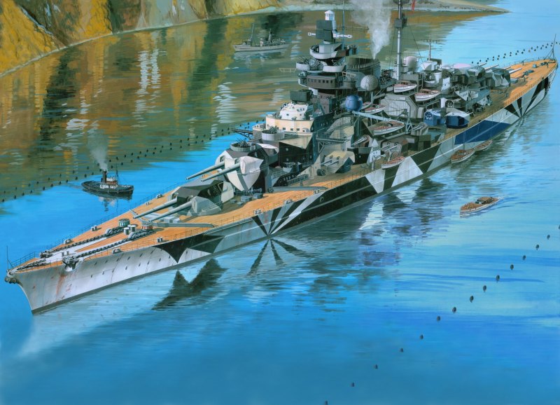 Revell 05160 Tirpitz Platinum Edition