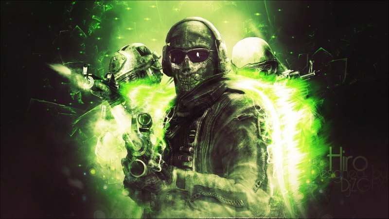 Гоуст Call of Duty mw2