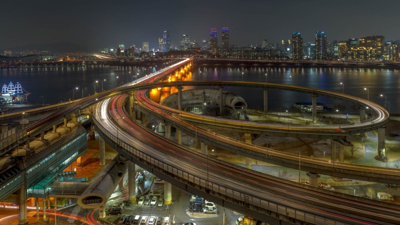 Мост Банпо Южная Корея