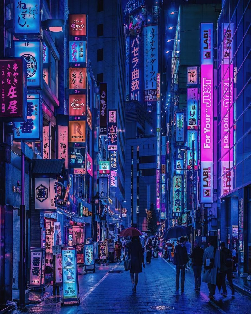 Cyberpunk Токио