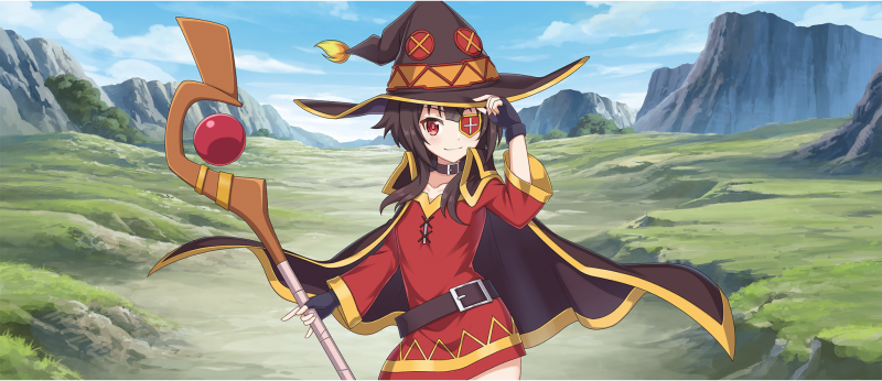 Megumin на рабочий стол