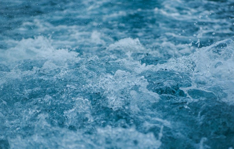 Голубая вода Эстетика