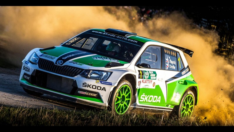Skoda Fabia r5 Rally