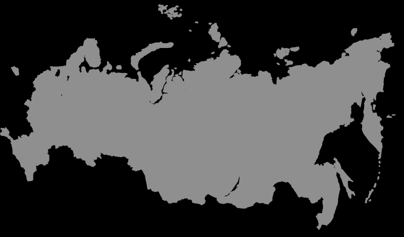 Контур территории России
