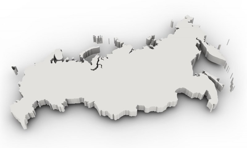 Очертания России