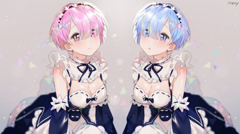 Re:Zero Ram референс