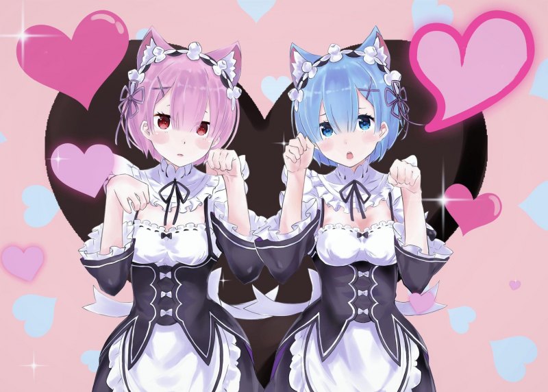 Re Zero Rem and Ram