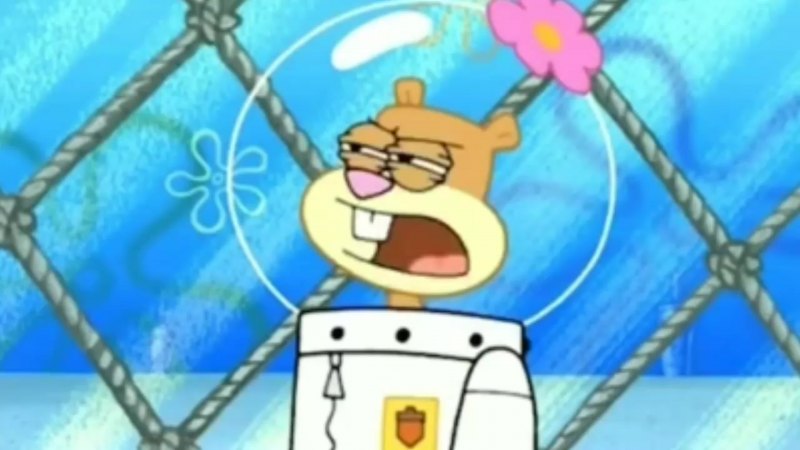 Sponge Bob Sandy no you Ain`t