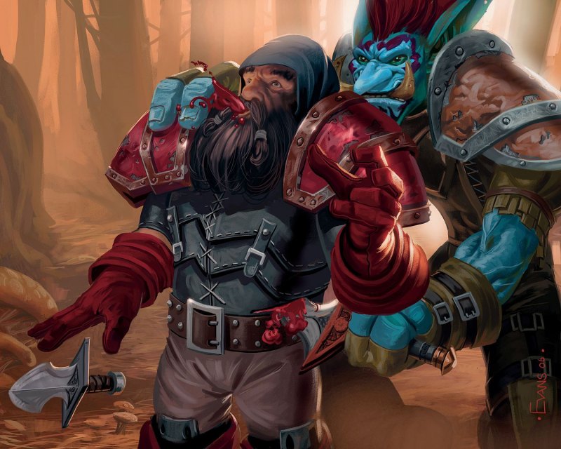 Разбойник Warcraft Art
