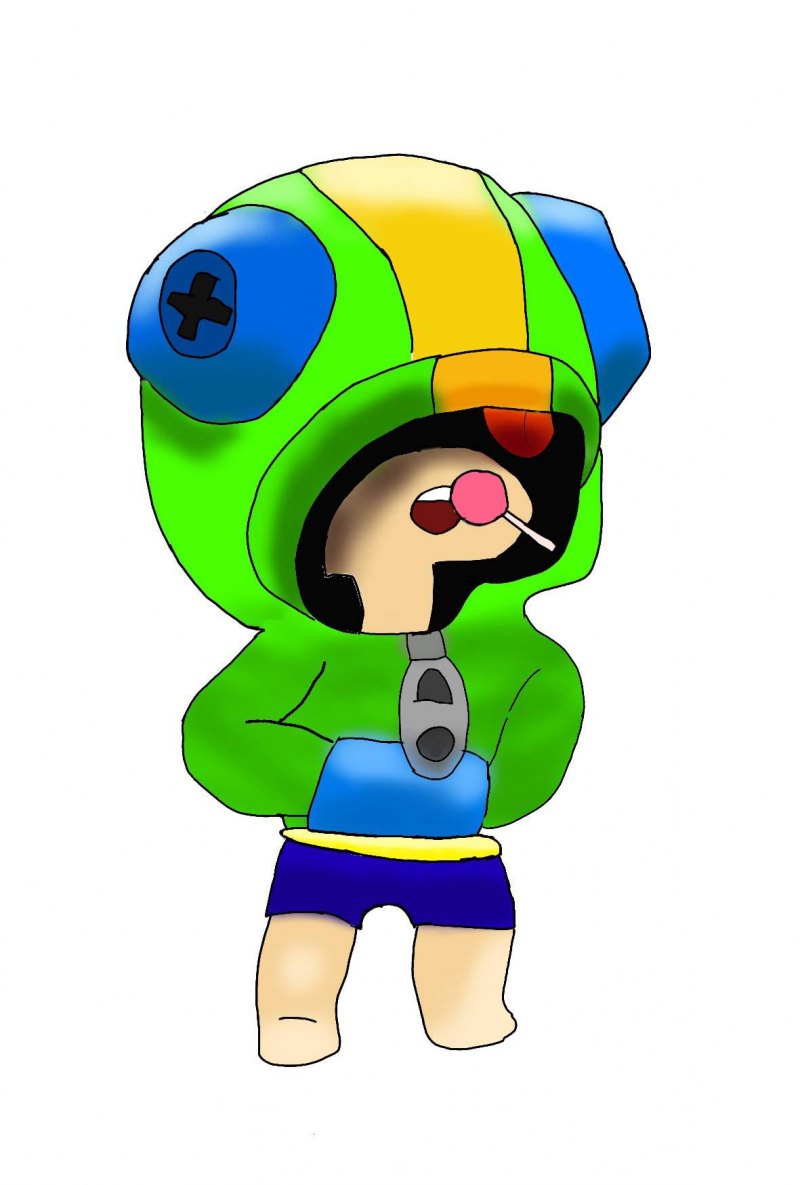 Brawl Stars герои Леон