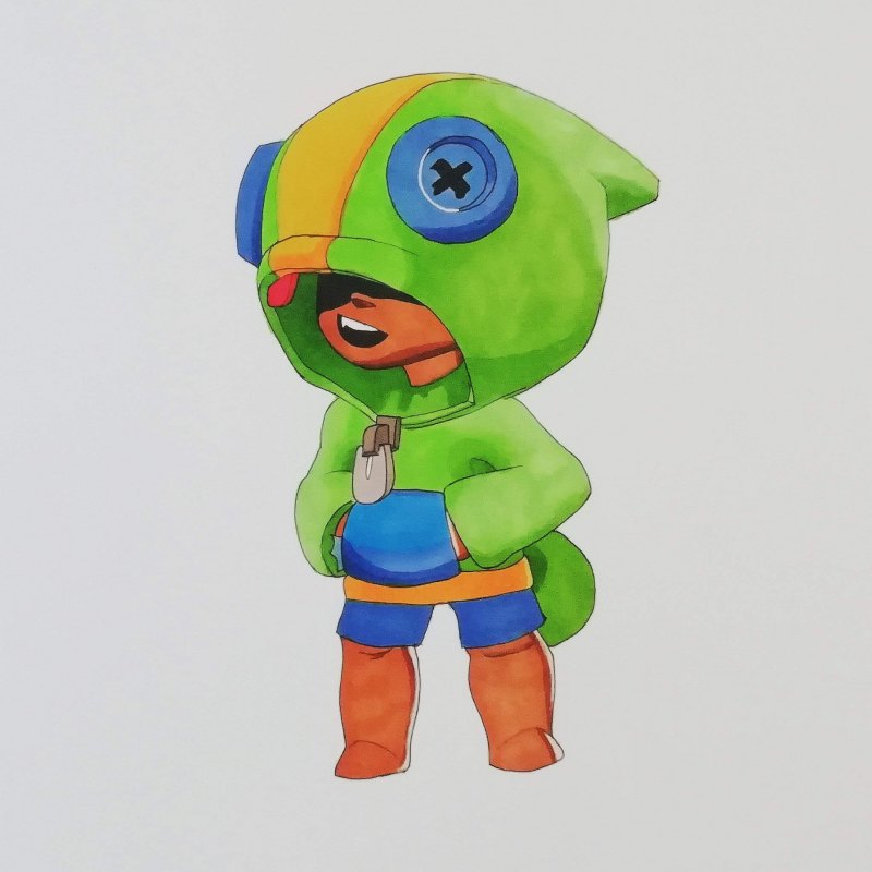 Brawl Stars Леон хамелеон