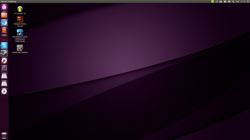 Linux Ubuntu рабочий стол