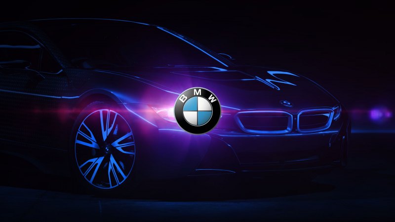 BMW e9 черный