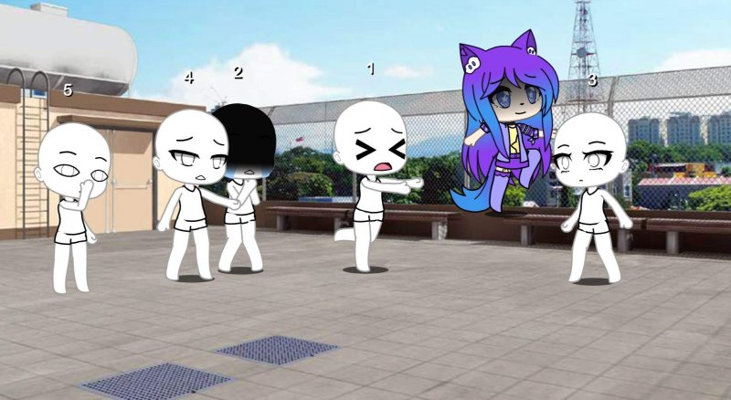 Gacha Life манекены