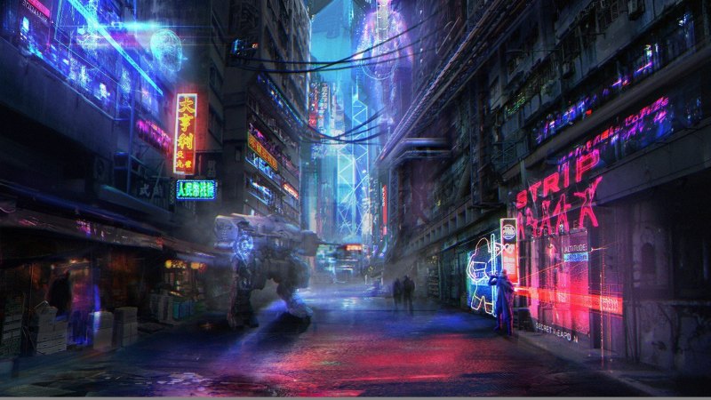 Cyberpunk 2077 фон
