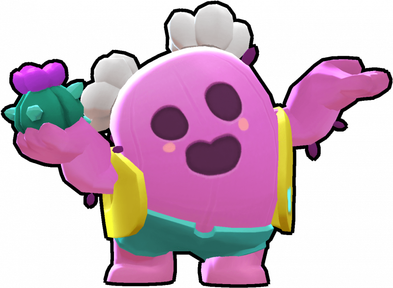 Спайк Brawl Stars арт