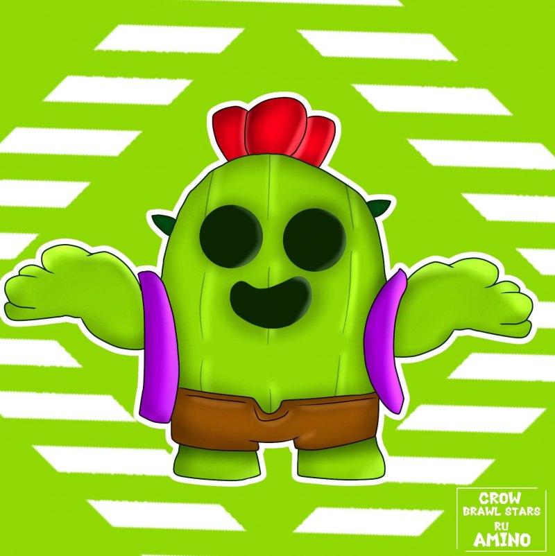 Brawl Stars герои Спайк