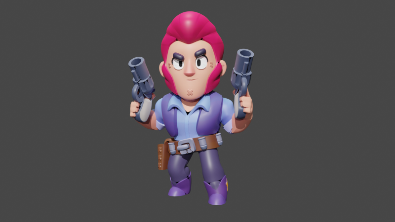 Кольт из Brawl Stars