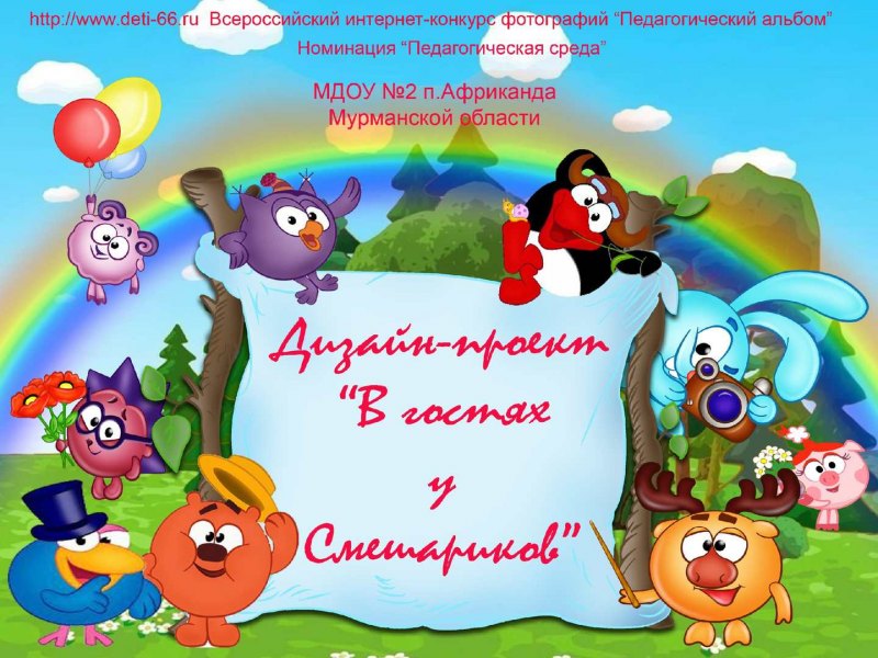 Приглашение на день рождения Смешарики