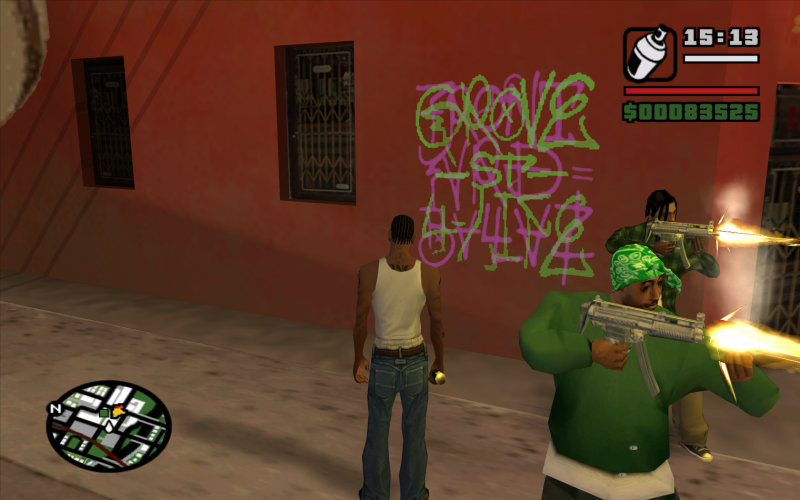 GTA San Andreas Grove Street 4 Life