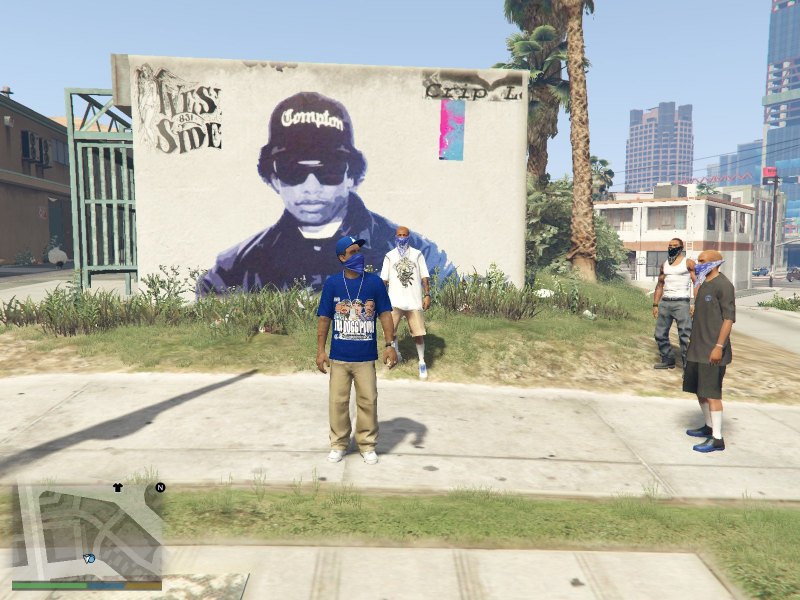 Grove Street граффити