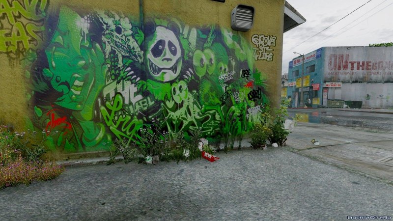 Grove Street граффити