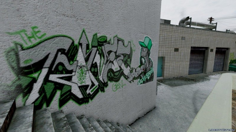 Grove Street граффити