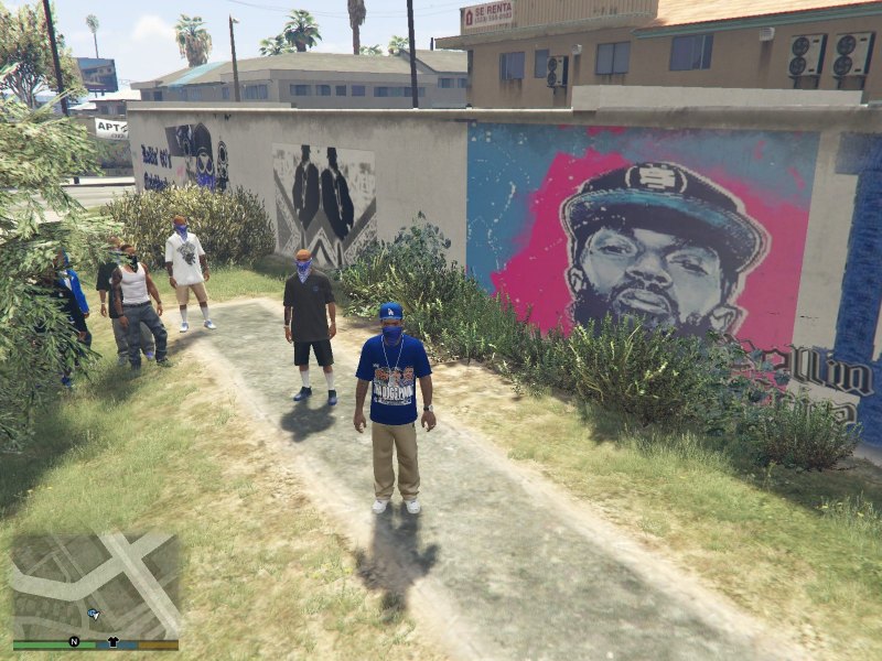 Grove Street граффити