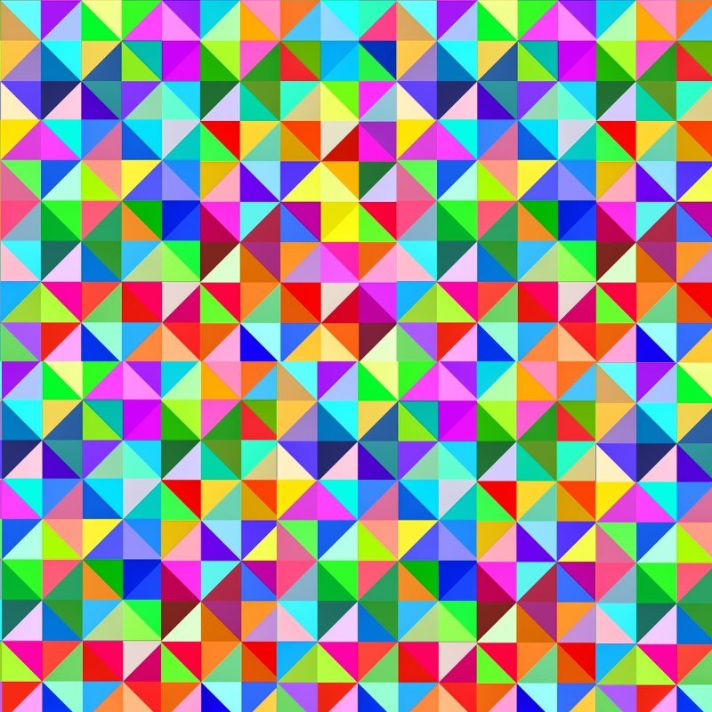 Цветная мозаика