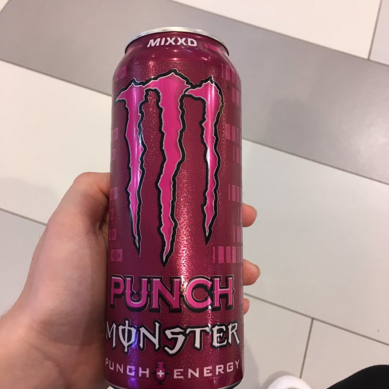 Энергетический напиток Монстер Punch Mixxd 500мл