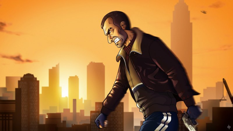 Grand Theft auto 4 Нико Беллик