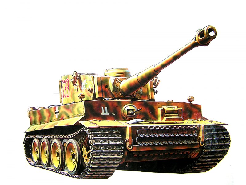 Германский танк тигр