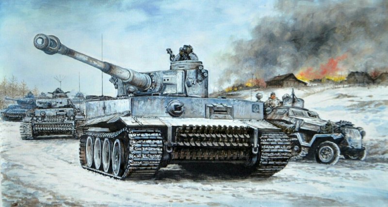Танк тигр ww2