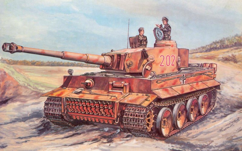 Танк Panzerkampfwagen vi тигр