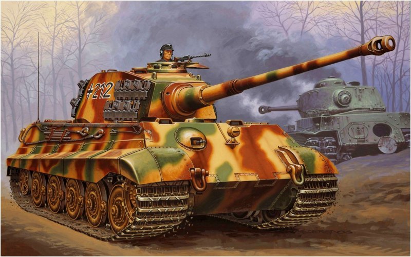Королевский тигр танк