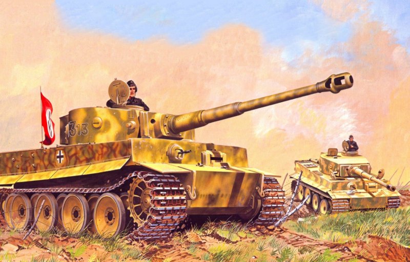 Танк тигр ww2