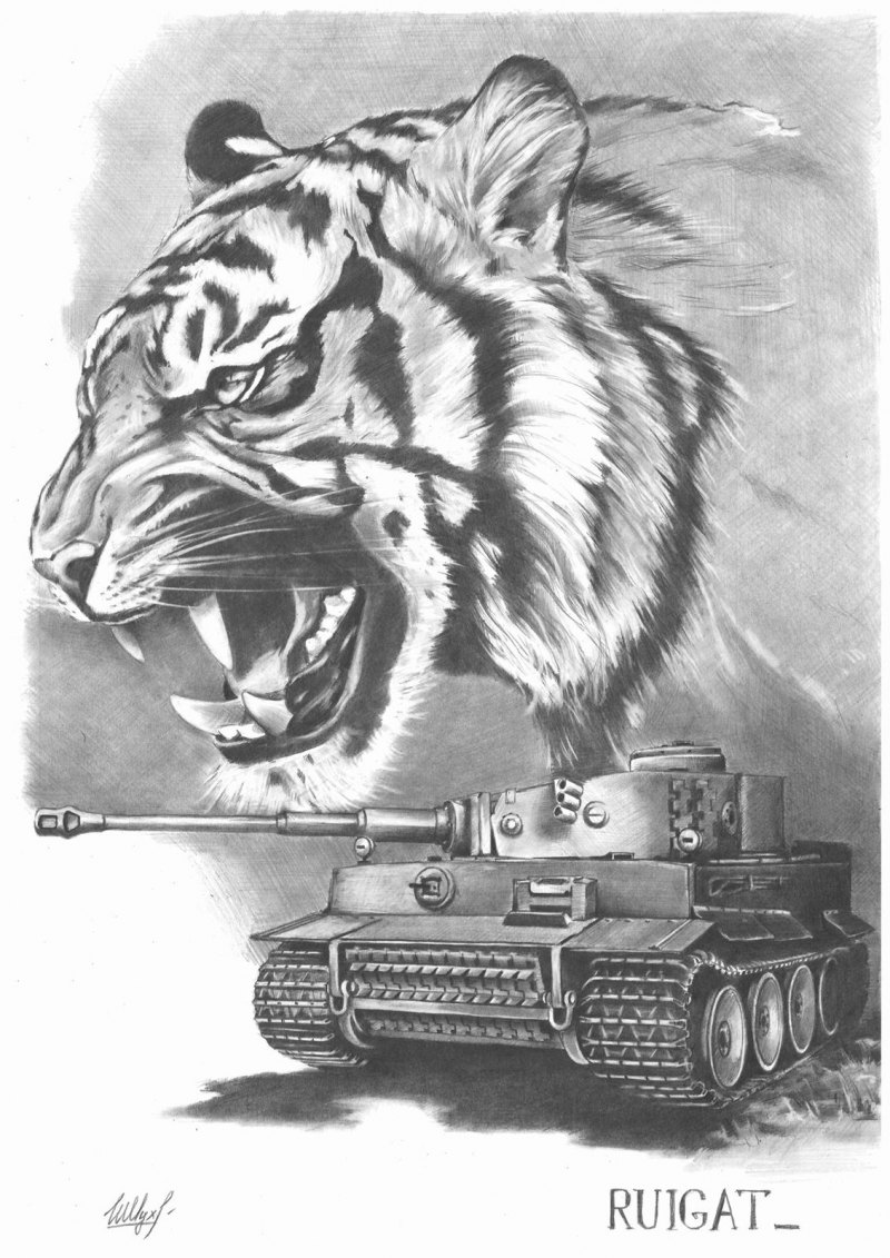 Танк тигр и зверь