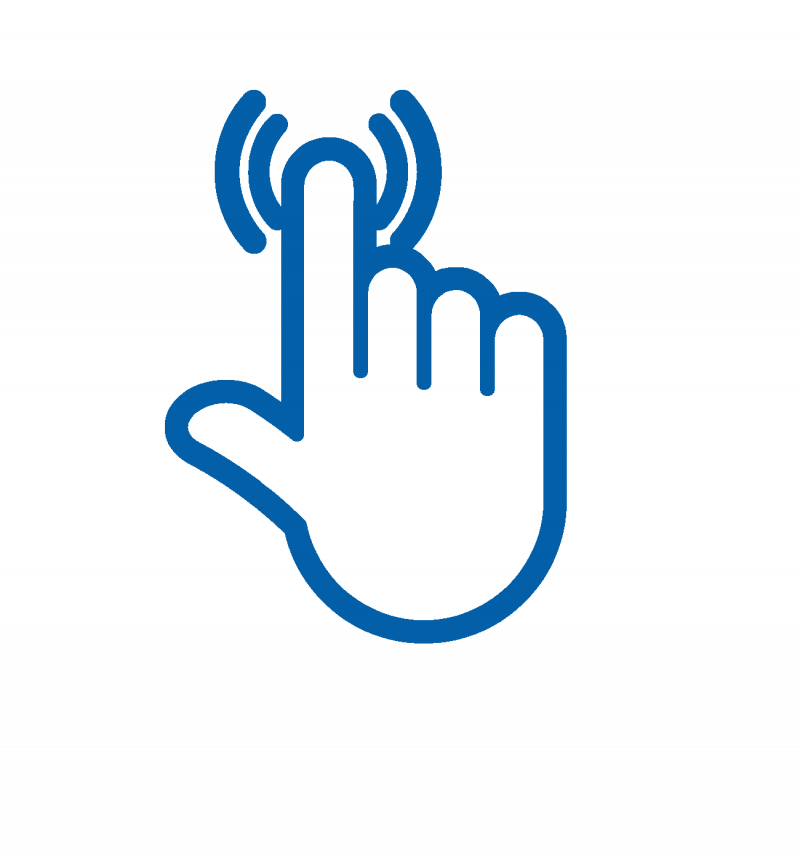 Значок нажатия