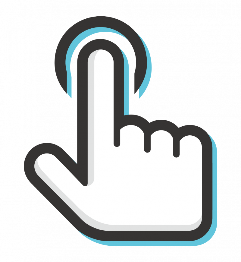 Значок нажатия