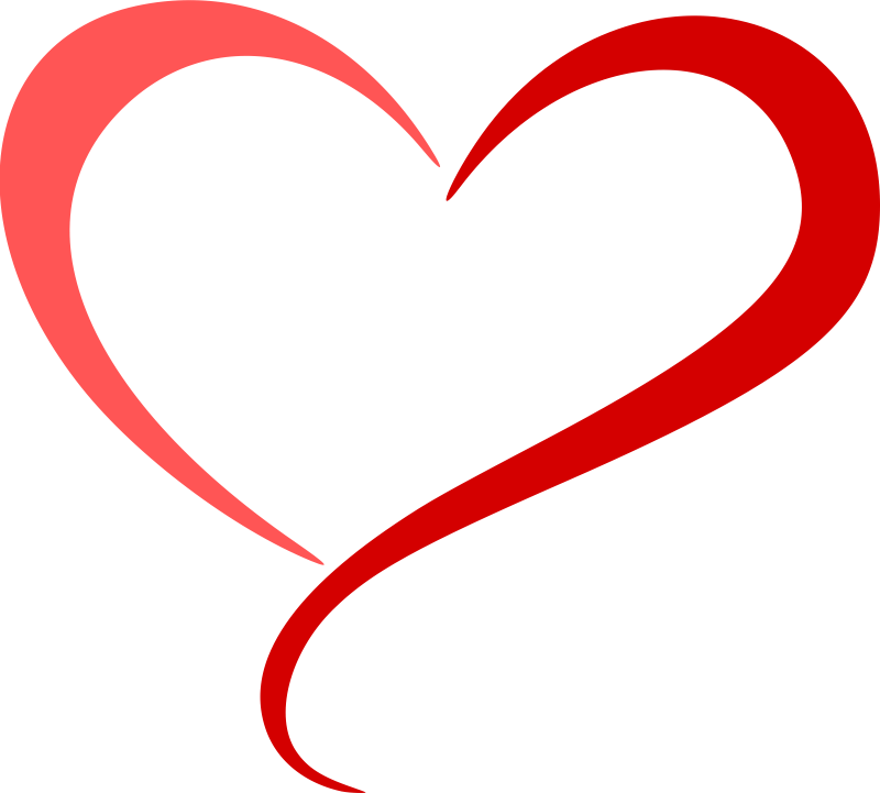 Сердце очертание