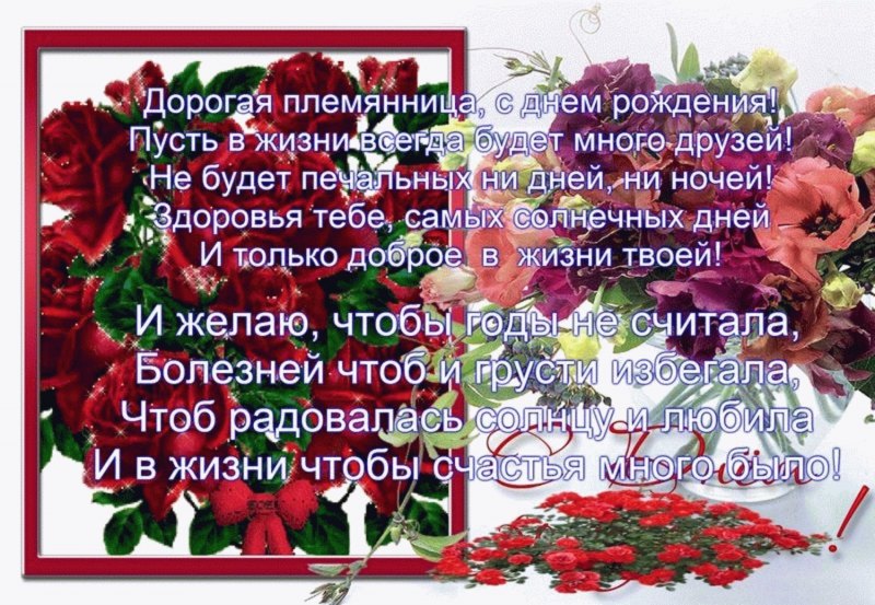С днём рождения племяниться