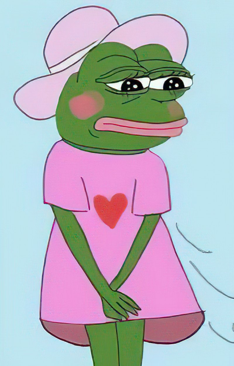 Лягушонок Пепе девочка