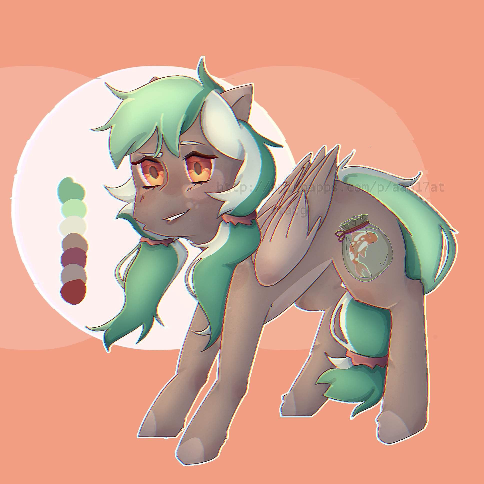 Sleepy town pony