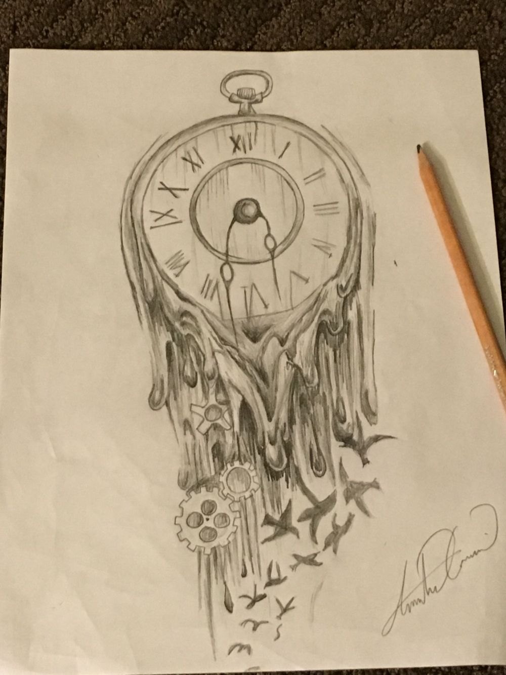 Часы на времени нарисовать. Часы "карандаши". Часы эскиз. Часы набросок. Необычные часы рисунок.
